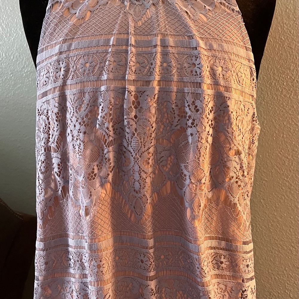 Lace detail top